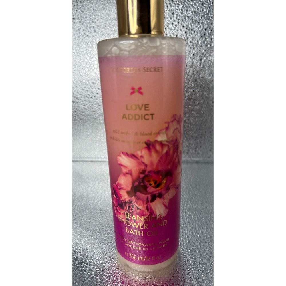 Victoria's Secret Love Addict Orchid & Orange Cleansing Shower and Bath Oil